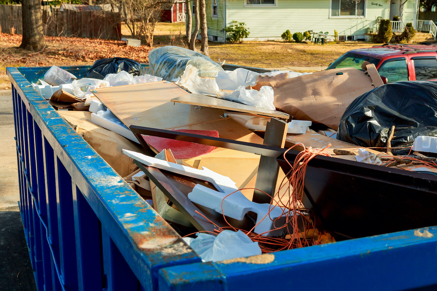 Want to do the job yourself? Rent the dumpster, we'll drop it off and haul it away.